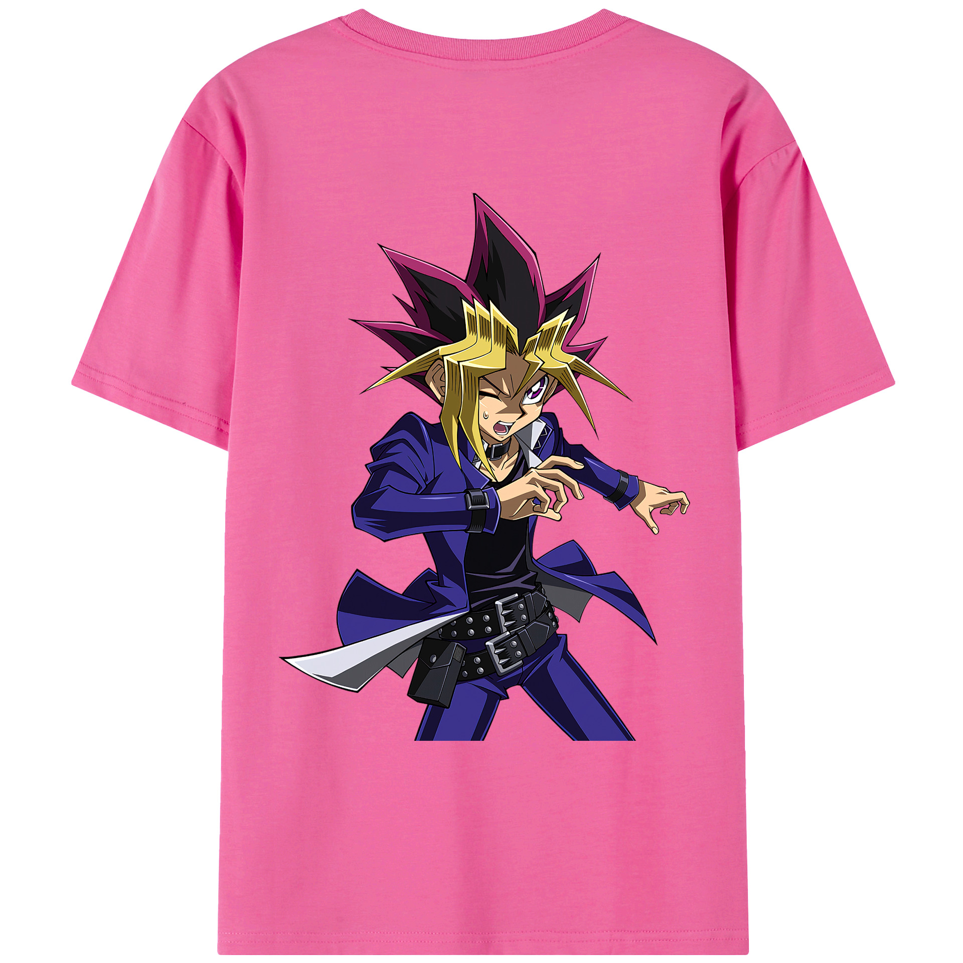 （画像用） 遊☆戯☆王 Yu-Gi-Oh! レディース半袖Tシャツ(バックプリント)